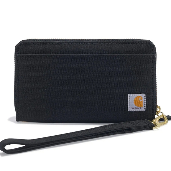 NWT Carhartt Black Canvas Wristlet - Picture 2 of 8